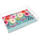 Blue Watercolor Roses Lucite Tray Image 3 of 3